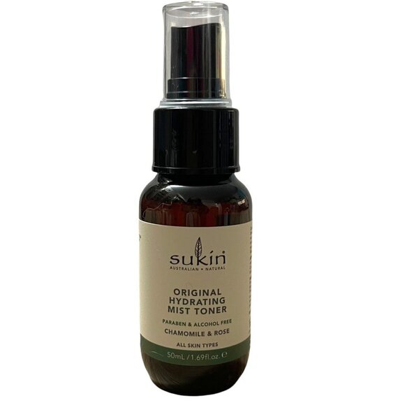 Sukin Original Vegan Hydrating Mist Multi-Use Chamomile & Rosewater Toner 1.69oz - Picture 2 of 6